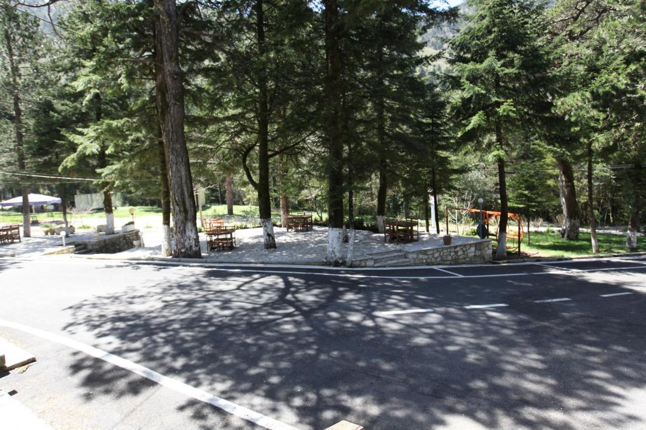 Bujtina Uji I Panjes, Log Cabins Dukat Exteriör bild