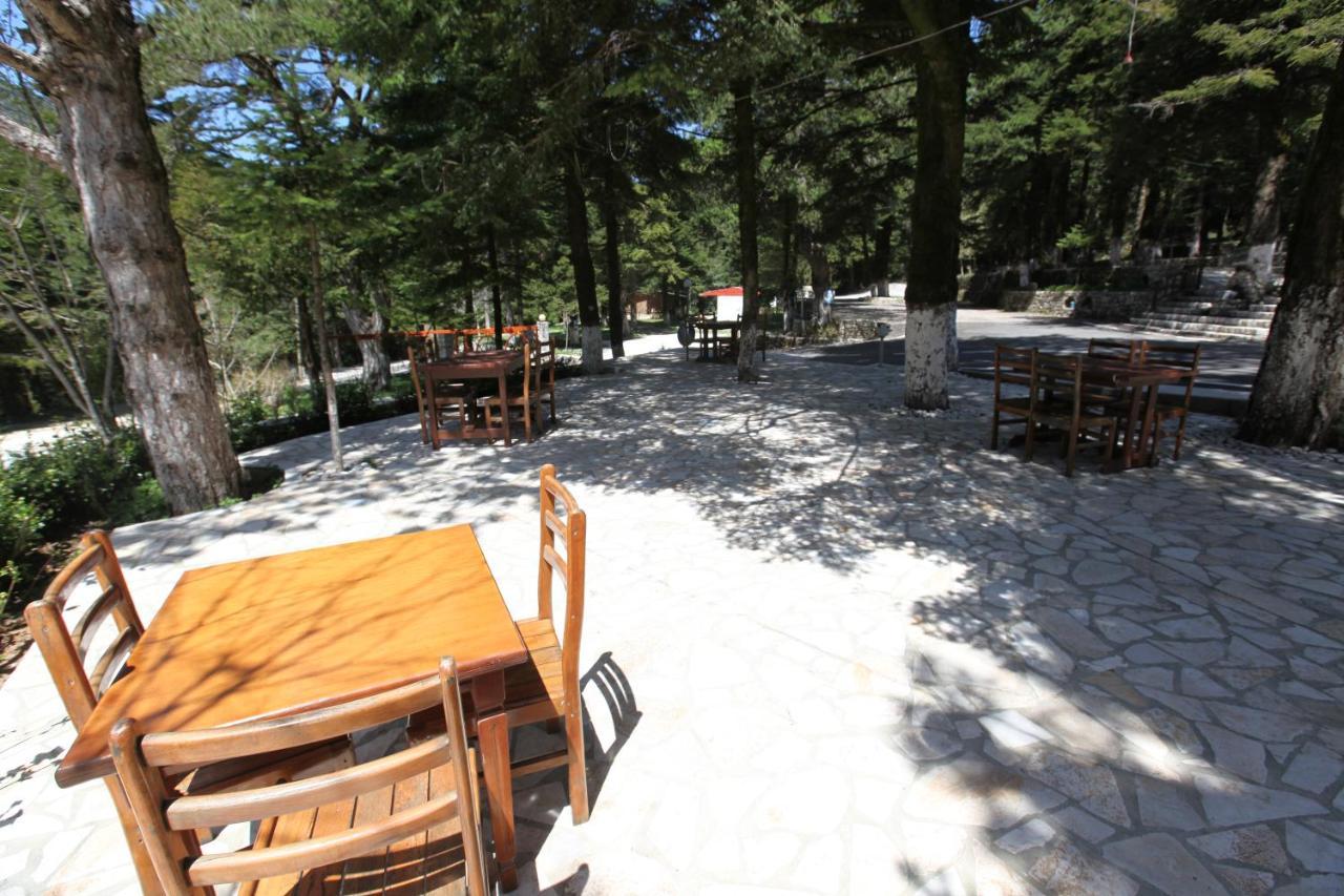 Bujtina Uji I Panjes, Log Cabins Dukat Exteriör bild