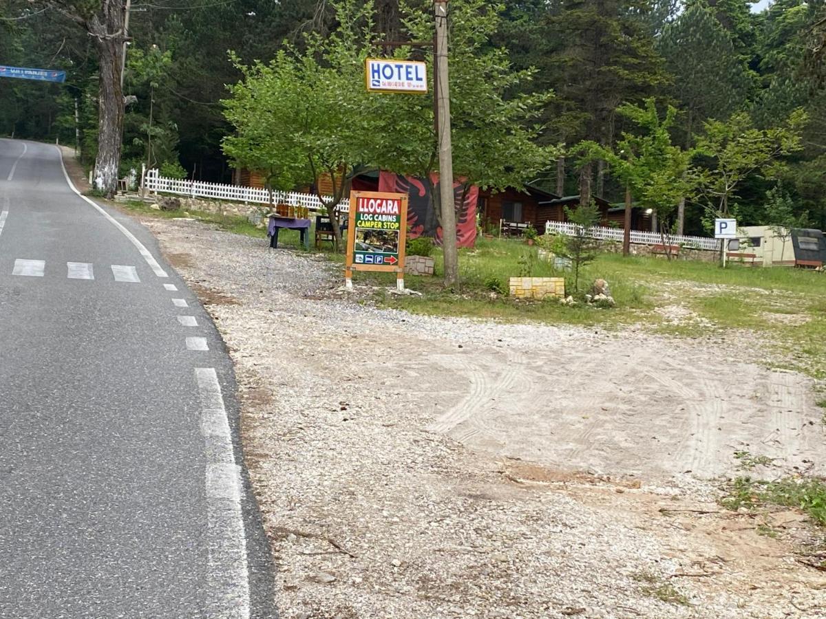 Bujtina Uji I Panjes, Log Cabins Dukat Exteriör bild