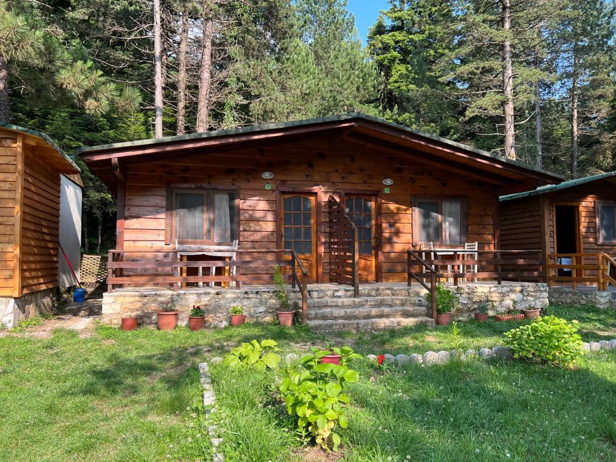 Bujtina Uji I Panjes, Log Cabins Dukat Exteriör bild